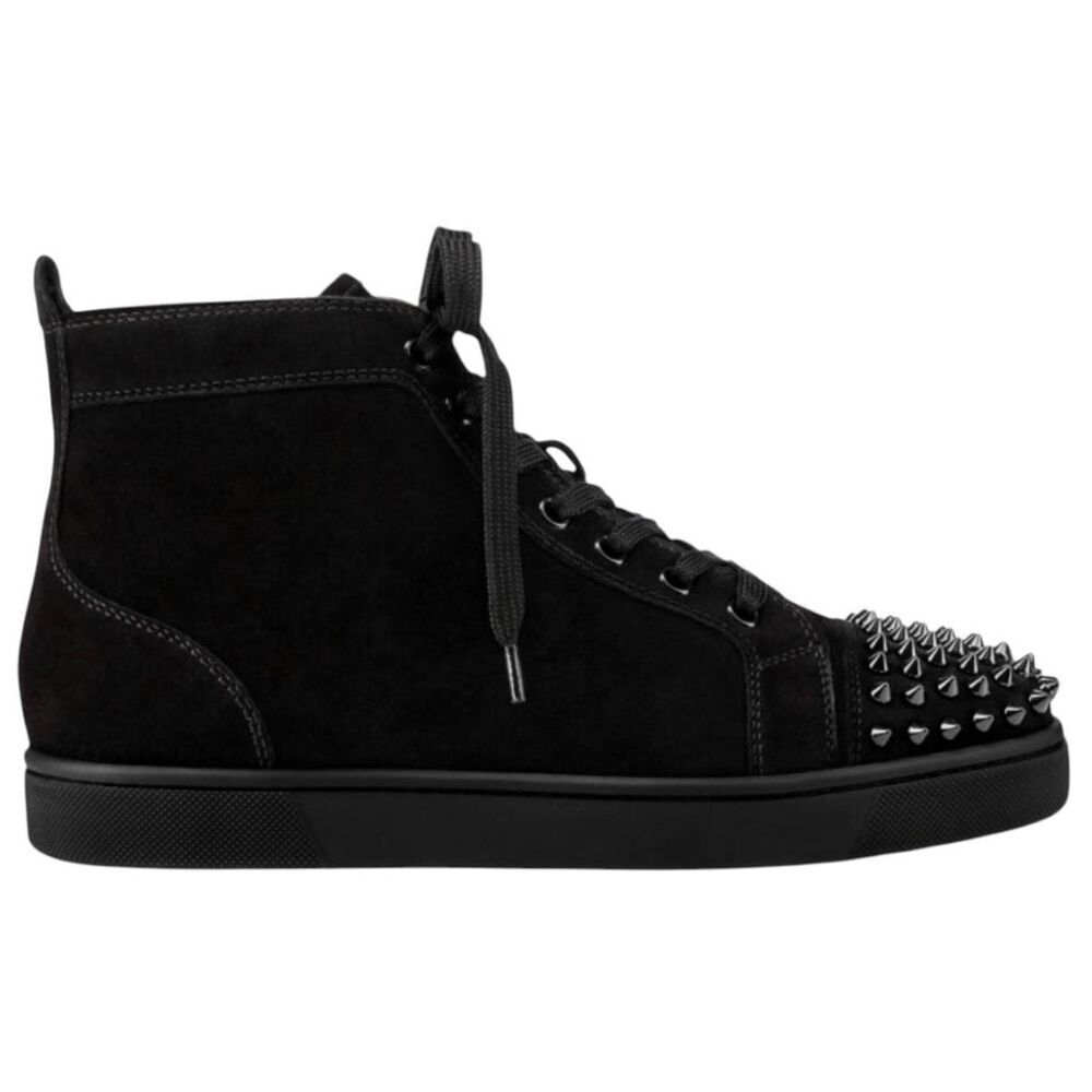 CHRISTIAN LOUBOUTIN Lou Spikes High-Top 'Suede' Sneaker Size 43 US10